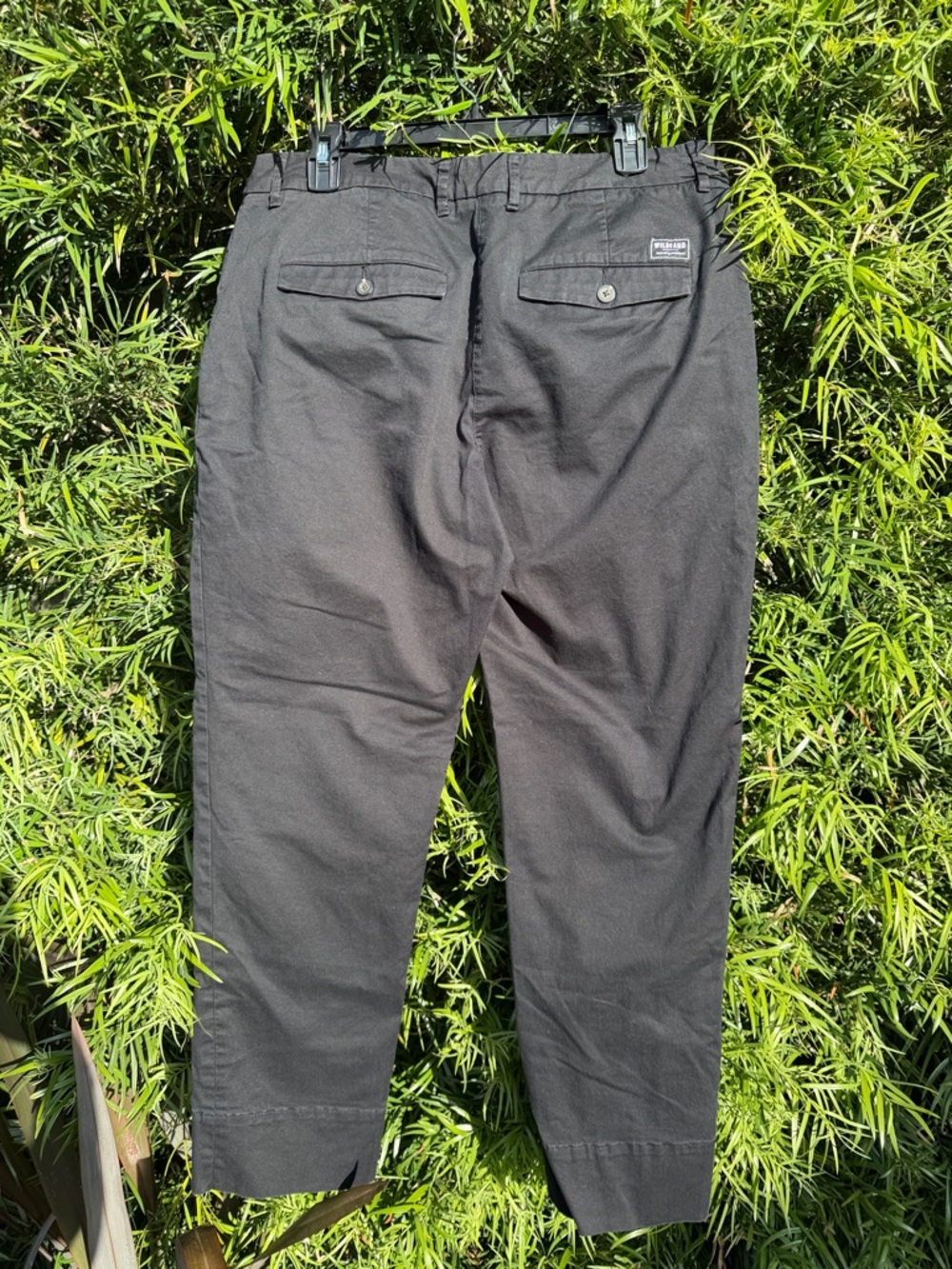Wildfang Black Essential Trousers - Picture 3 of 5
